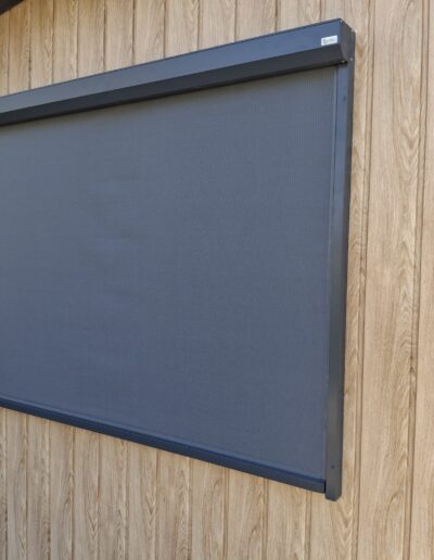 Ritsscreen op chalet Amerongen